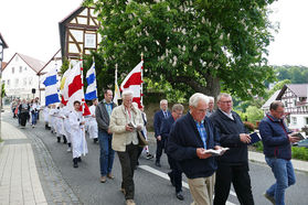 Bittprozession an Christi Himmelfahrt (Foto: Karl-Franz Thiede)